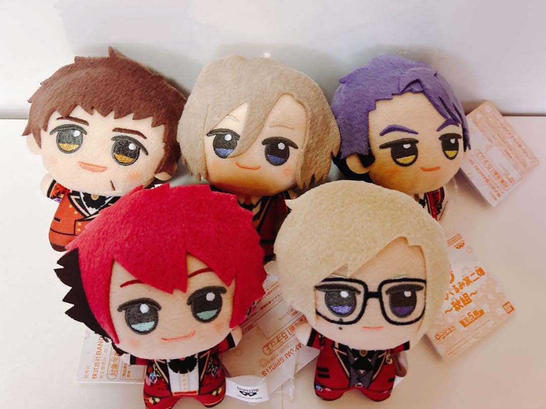 A3！ ちびぐるみ ぬいぐるみ 秋組 5種セット